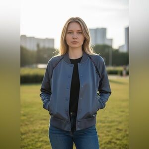 G-Star Dark Blue Bomber Jacket fits to LG.